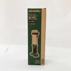 〇〇 HiKOKI ハイコーキ 18V-14.4V コードレスランタン UB18DF NN 未使用品 Sランク