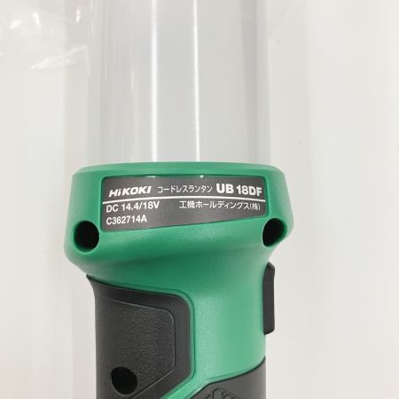  HiKOKI ハイコーキ 18V-14.4V コードレスランタン UB18DF NN 未使用品
