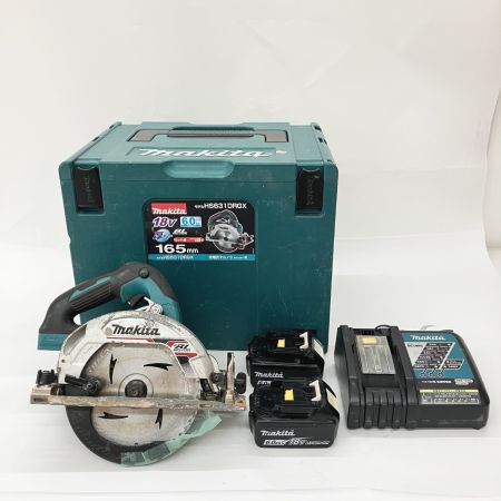  MAKITA マキタ 充電式マルノコ 165mm 18v 6.0Ah HS631DRGX 現状渡し