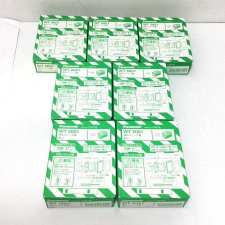  Panasonic パナソニック 埋込スイッチ 未使用品(S) 10個入×7点 WT 5001