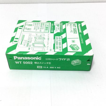  Panasonic パナソニック 埋込スイッチ 未使用品(S) 10個入×5点 WT 5002