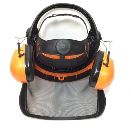  STIHL バイザー・イヤーマフ付 未使用品(S) 外箱・取説 00008840563 オレンジ