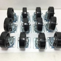 ΘΘ nansin キャスター 開封品(S) 12個セット C-100 Sランク