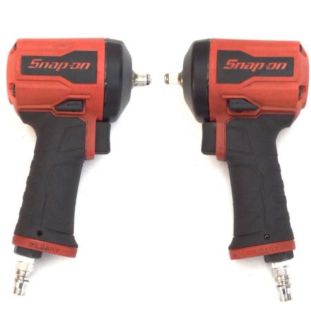  Snap-on スナップオン インパクトレンチ 程度B カバー付 常圧 22501992 使用感有 PT338 レッド