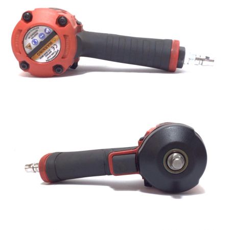  Snap-on スナップオン インパクトレンチ 程度B カバー付 常圧 22501992 使用感有 PT338 レッド