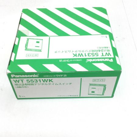  Panasonic パナソニック 埋込24時間デジタルタイムスイッチ 未使用品(S) 4個セット WT5531WK