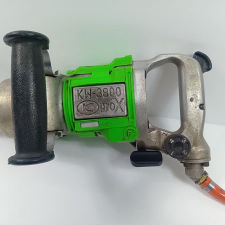 空研工業 常圧エアインパクトレンチ  KW-3800proX 黄緑