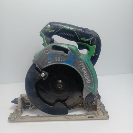 HITACHI 日立 丸のこ　程度C 本体のみ コードレス式 165mm 18v J551160 使用感有 C18DBAL グリーン