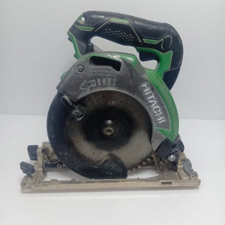  HITACHI 日立 丸のこ 程度C 本体のみ コードレス式 18v JN70059 キズ・ヨゴレ有 C18DBAL グリーン