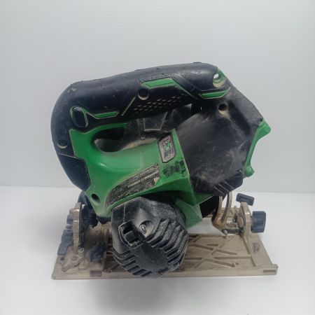  HITACHI 日立 丸のこ 程度C 本体のみ コードレス式 18v JN70059 キズ・ヨゴレ有 C18DBAL グリーン