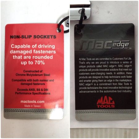  Snap-on スナップオン 6角シャローソケットセット 7個セット 程度B MAC TOOLSソケットホルダー付  TWMシリーズ