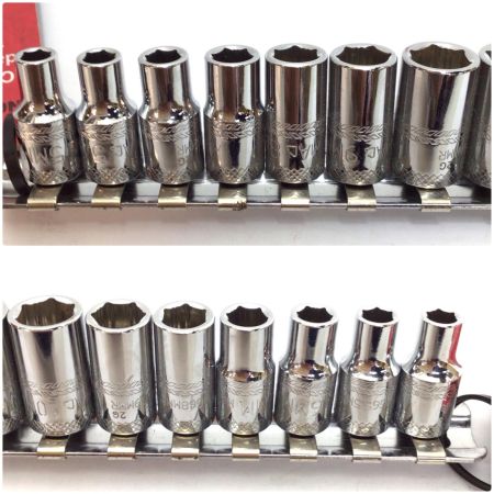  MAC TOOLS マック ソケットセット 12個セット 程度B ソケットホルダー付 MG6