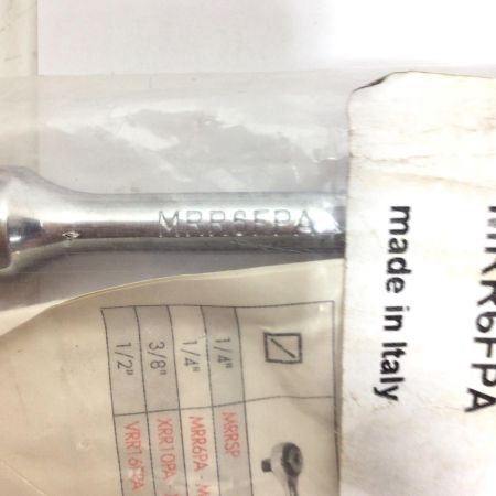  MAC TOOLS マック ラチェットハンドル 未使用品(S)  MRR6FPA レッド×ブラック