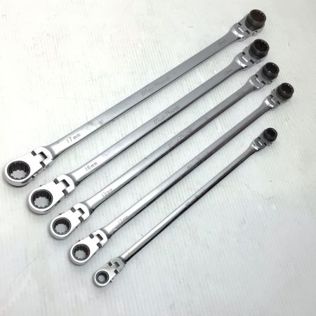  Blue Point ハンドツール フレックスギアレンチセット 程度B 5本セット 使用感有 BOERMLD810J~1719J