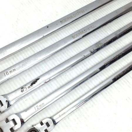  Blue Point ハンドツール フレックスギアレンチセット 程度B 5本セット 使用感有 BOERMLD810J~1719J