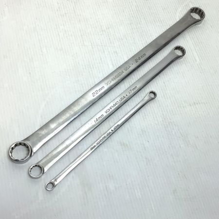 Snap-on スナップオン  両口メガネレンチセット  XDHFM2224/1417/810