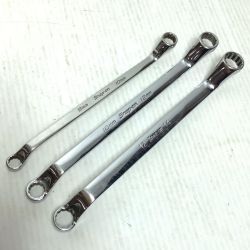 ΘΘ Snap-on スナップオン ハンドツール 両口メガネレンチ 程度B 3本セット 使用感有 ディープオフセットスタンダード XOM1214/1012/810 Bランク