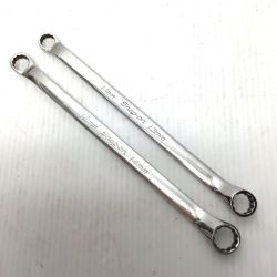 ΘΘ Snap-on スナップオン ハンドツール 両口メガネレンチ 程度B 2本セット 11mm~13mm/12mm~14mm 使用感有 XBM1113A/1214A Bランク