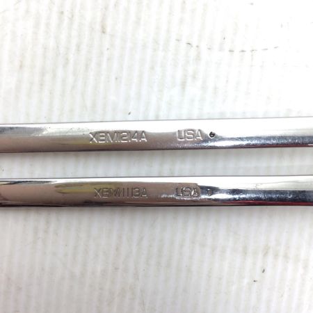  Snap-on スナップオン ハンドツール 両口メガネレンチ 程度B 2本セット 11mm~13mm/12mm~14mm 使用感有 XBM1113A/1214A
