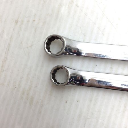  Snap-on スナップオン ハンドツール 両口メガネレンチ 程度B 2本セット 11mm~13mm/12mm~14mm 使用感有 XBM1113A/1214A