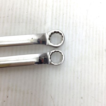  Snap-on スナップオン ハンドツール 両口メガネレンチ 程度B 2本セット 11mm~13mm/12mm~14mm 使用感有 XBM1113A/1214A