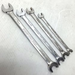 ΘΘ Snap-on スナップオン ハンドツール オープンエンドレンチセット 程度B 4本セット 17mm/14mm/13mm/10mm 使用感有 SRSM17/14/13/10 Bランク