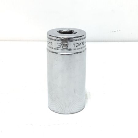  Snap-on スナップオン ディープソケット 程度B 30mm 使用感有 TSM30