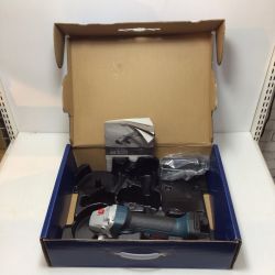 ΘΘ BOSCH ボッシュ ディスクグラインダー  未使用品(S) 取説・ハンドル コードレス式 18v GWS18V-Li Sランク