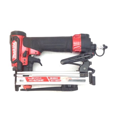  MAKITA マキタ エアタッカ 程度B 本体のみ 高圧 4mm 9100 AT425HE レッド