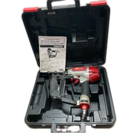 MAX マックス エアネイラ ケース付 常圧 9mm TA-557F/957T レッド