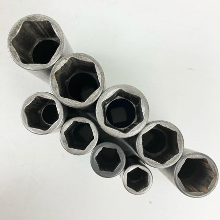 ЗЗ MAC TOOLS マック 3/8 ディープソケット XDPG610MM他 9個セット 10-19ｍｍ ※12ｍｍ無し