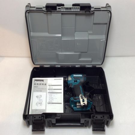  MAKITA マキタ インパクトドライバ 未使用品(S) ケース付 コードレス式 18v TD173D ブルー
