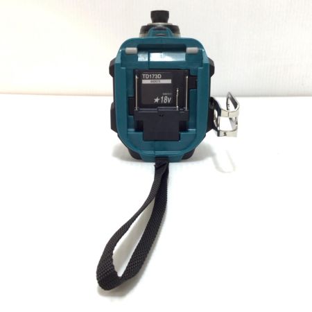  MAKITA マキタ インパクトドライバ 未使用品(S) ケース付 コードレス式 18v TD173D ブルー
