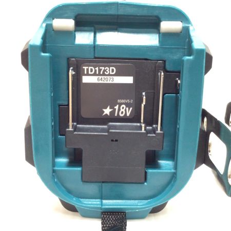  MAKITA マキタ インパクトドライバ 未使用品(S) ケース付 コードレス式 18v TD173D ブルー