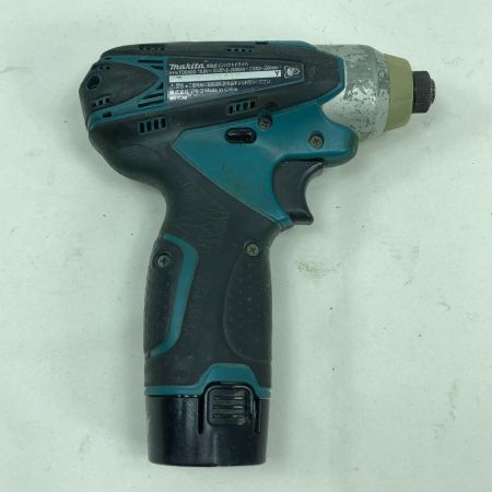  MAKITA マキタ 電動工具 インパクトドライバ 充電器・充電池2個・ケース付 TD090D ブルー