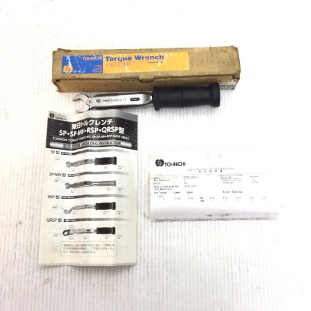  TOHNICHI トルクレンチ 未使用品(S) 006184C 外箱よごれあり  SP8NX13