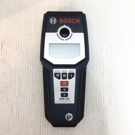  BOSCH ボッシュ デジタル探知機 程度B ケース付 609008511 使用感有 GMS120 ネイビー