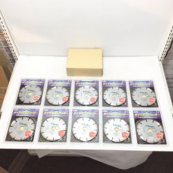 ΘΘ ナニワ ダイヤモンドカッター 未使用品(S) 10枚入 125mm 外溝の達人  SD-125 Sランク