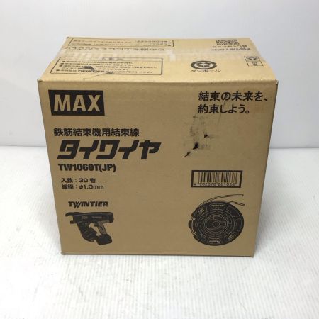  MAX マックス 工具消耗品 タイワイヤ 未使用品(S) 30巻入り TW1060T(JP)