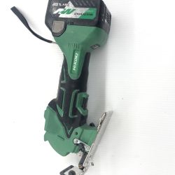 ДД HiKOKI ハイコーキ ナイフカッター 程度B 充電池1個付 コードレス式 30mm 18v  CK18DSAL グリーン Bランク