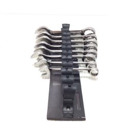 ΘΘ Snap-on スナップオン コンビネーションレンチセット 程度B レンチホルダー付 8本セット OXIM19B/18B/17B/16B/15B/14B/11B/10B Bランク