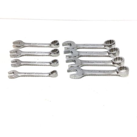  Snap-on スナップオン コンビネーションレンチセット 程度B レンチホルダー付 8本セット OXIM19B/18B/17B/16B/15B/14B/11B/10B