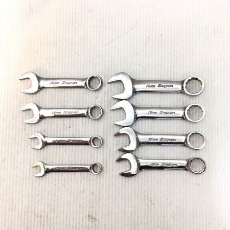  Snap-on スナップオン コンビネーションレンチセット 程度B レンチホルダー付 8本セット OXIM19B/18B/17B/16B/15B/14B/11B/10B