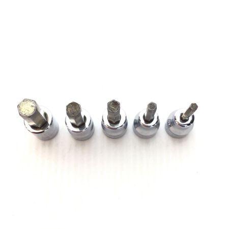  Snap-on スナップオン ヘックスソケットセット 程度C 5個セット FAM10E/8E/7E/5E/4E