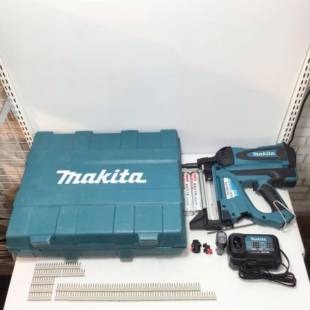  MAKITA マキタ 釘打ち機 程度B 充電器・充電池1個ガス缶付 7.2v 9083 GN420C ブルー