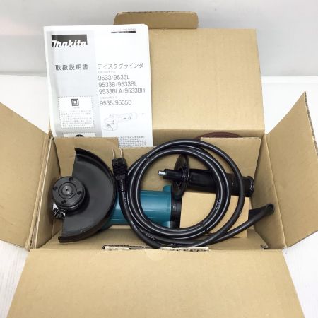  MAKITA マキタ ディスクグラインダー 未使用品(S) コード式 125mm 100v 191166  9535B ブルー