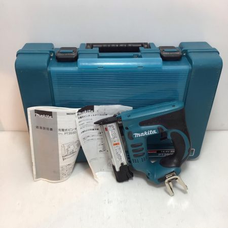  MAKITA マキタ 電動タッカ 程度B ケース付 コードレス式 14100 PT350D ブルー