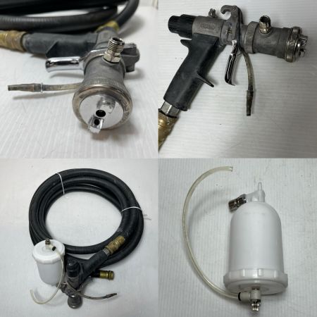 SEIWA 工具関連用品  エアホース・スプレーガン・カップ付 300E ブラック