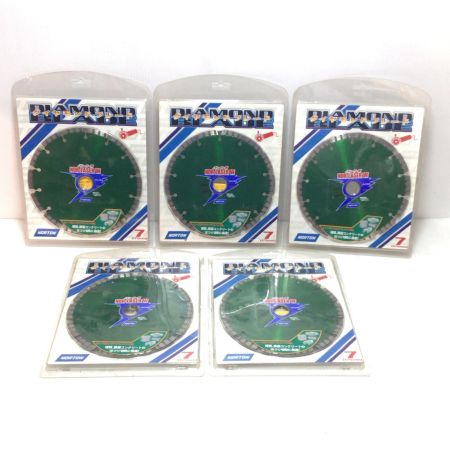  NORTON ダイヤモンド刃 未使用品(S) 5枚セット 175mm ノルレーザーW