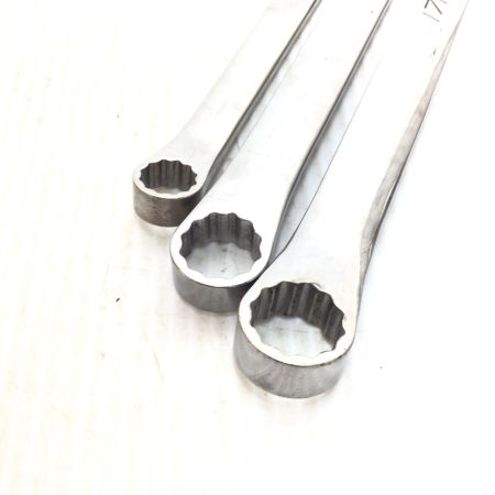  Snap-on スナップオン 両口メガネレンチ 程度B 3本セット XDHM1719・XDHFM1618・XDHM1214